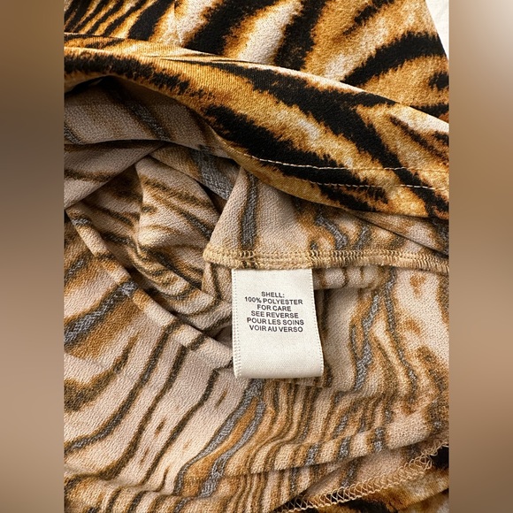 Ronny Kobo animal print crew neck top - Picture 4 of 5